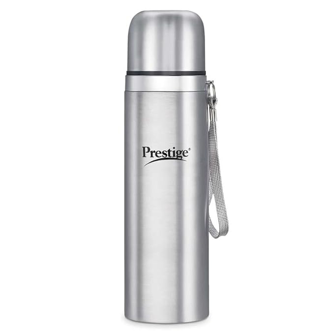Prestige Stainless Steel Flask, 1 Litre, Silver