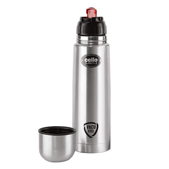 Cello Flipstyle Stainless Steel Flask 1000ml