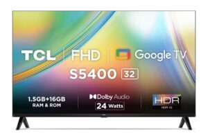 Read more about the article TCL 32S5400 32-Inch Bezel-Less S Series Full HD Smart LED Google TV Review – Unveiling the Ultimate Entertainment Hub