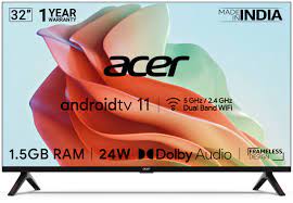 Read more about the article Acer 80 cm (32 inches) Smart LED TV- Review